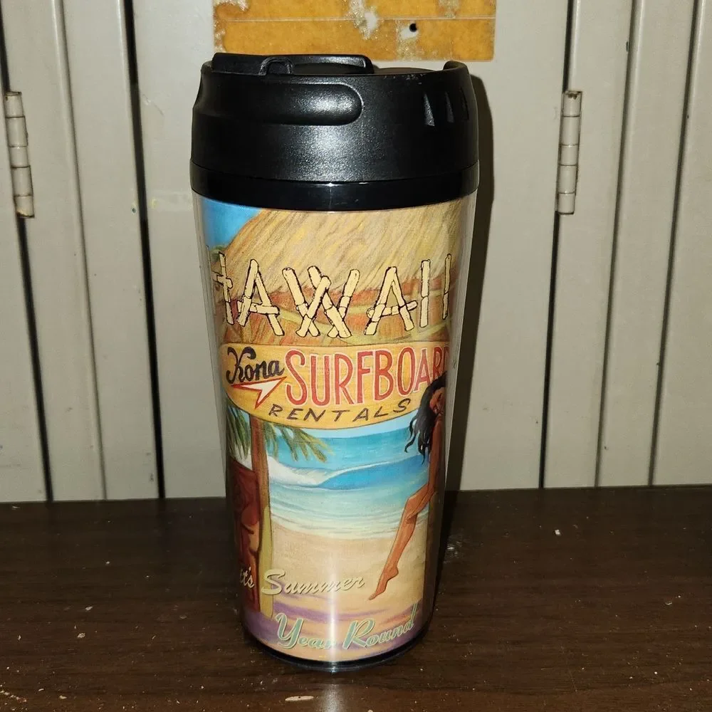 Island Heritage Hawaii Surfboard 14 oz. Tumbler 2008